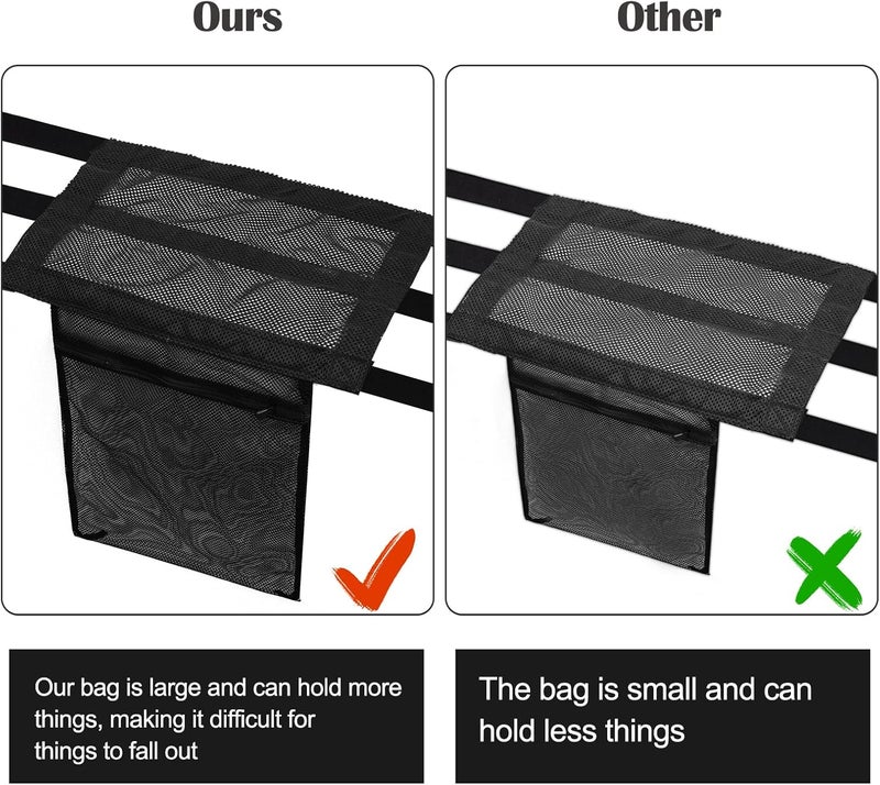 Mofuiry Universal Tree Stand Seat Replacement with Pocket, 16 X 12Inch Lightweight Replacement Treestand Seat with Adjustable Strap Hunting Accessories Fits All Ladder Stand, Works On Climbing Treestands - Image 2